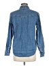 Levi's Solid Blue Long Sleeve Button-Down Shirt Size M - photo 2