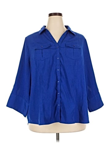 Cato 3/4 Sleeve Blouse (view 1)