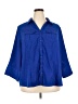 Cato Blue 3/4 Sleeve Blouse Size 22/24W - photo 1