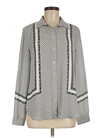 Ann Taylor LOFT Outlet Long Sleeve Blouse (view 1)
