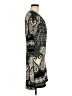 Ananas Paisley Black Casual Dress Size M - photo 4
