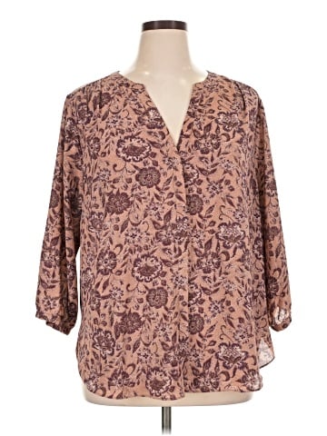 NYDJ 3/4 Sleeve Blouse (view 1)