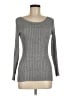 rue21 Gray Long Sleeve Top Size M - photo 1