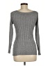 rue21 Gray Long Sleeve Top Size M - photo 2