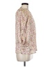 Zara Floral Pink Gray 3/4 Sleeve Blouse Size XS - photo 4