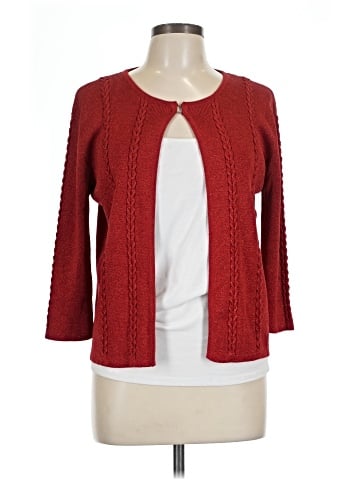Joseph A. Silk Cardigan (view 1)