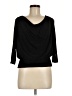 Joseph Ribkoff Black 3/4 Sleeve Top Size 8 - photo 1