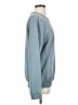 H&M Solid Teal Sweatshirt Size S - photo 4