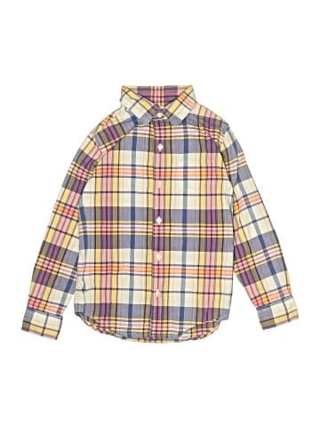 Janie and Jack Long Sleeve Button-Down Shirt (view 1)