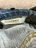 Highway 100% Cotton Blue Denim Jacket Size M - photo 6