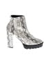 Fashion Nova Gray Ankle Boots Size 11 - photo 1