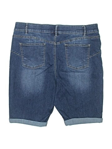 Avenue Denim Shorts (view 2)