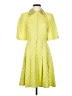 Custommade Argyle Yellow Casual Dress Size S - photo 1