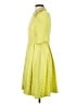 Custommade Argyle Yellow Casual Dress Size S - photo 5