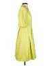 Custommade Argyle Yellow Casual Dress Size S - photo 4