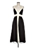 Max and Cleo 100% Polyester Color Block Black Cocktail Dress Size 8 - photo 1