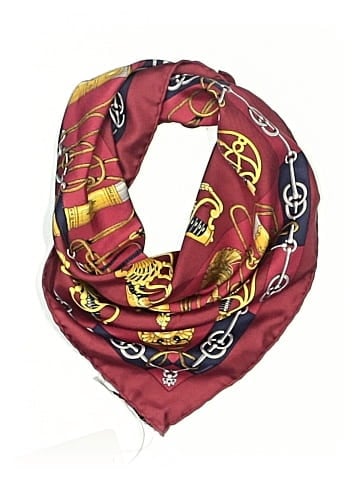 Hermès Silk Cliquetis Handkerchief Scarf 42cm (view 1)