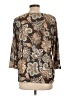Allison Daley Brown 3/4 Sleeve Blouse Size L - photo 2