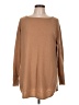 Halogen Tan Wool Pullover Sweater Size L - photo 1