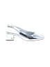 Sam Edelman Silver Heels Size 5 - photo 1