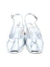 Sam Edelman Silver Heels Size 5 - photo 2