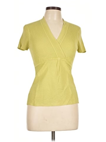August Silk Short Sleeve Top (view 1)