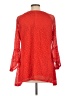 New Directions 100% Polyester Red 3/4 Sleeve Blouse Size L - photo 2