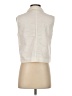 Zara Ivory Sleeveless Button-Down Shirt Size XS - photo 2