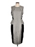 Rachel Roy Graphic Gray Cocktail Dress Size 12 - photo 1