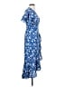 Max Studio Blue Casual Dress Size XS - photo 4