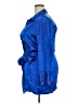 Zara Blue 3/4 Sleeve Blouse Size XXL - photo 5