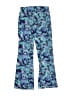 Nike Floral Blue Casual Pants Size 6 - 7 - photo 2