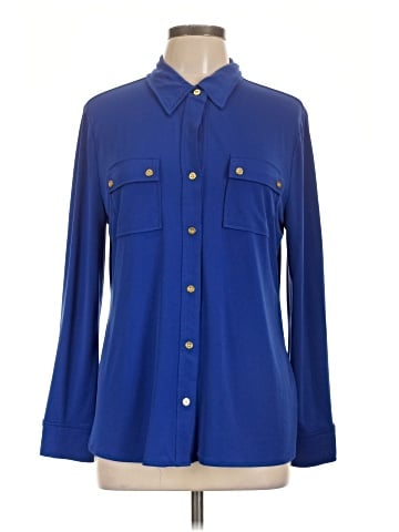 Ellen Tracy Long Sleeve Blouse (view 1)