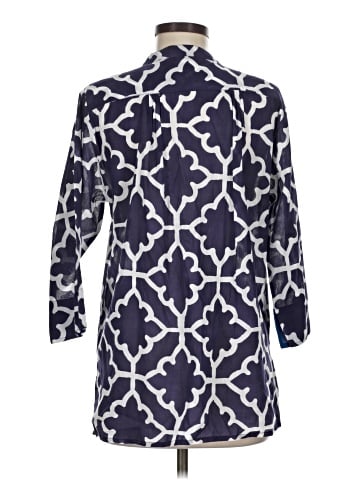 Roberta Roller Rabbit 3/4 Sleeve Button-Down Shirt (view 1)