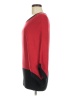 Alfani 100% Other Color Block Red Poncho Size M - photo 5