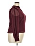 Vigoss Burgundy Long Sleeve Blouse Size XXL - photo 4
