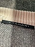 T Tahari Argyle Gray Pullover Sweater Size L - photo 7