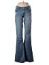 Express Jeans Hearts Blue Jeans Size 2 - photo 1