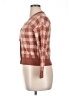 Copper Key Checkered-gingham Brown Cardigan Size XL - photo 5