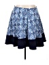 Milly Paisley Blue Casual Skirt Size XL - photo 1
