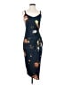 Nine Britton Floral Blue Cocktail Dress Size S - photo 1