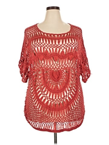 Roaman's Short Sleeve Blouse (view 1)