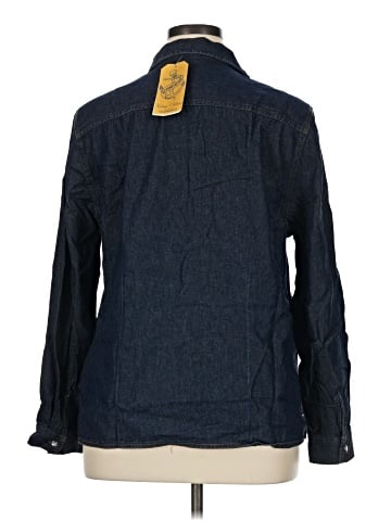 Classic Elements Long Sleeve Button-Down Shirt (view 2)