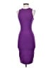 Express Solid Purple Cocktail Dress Size S - photo 1