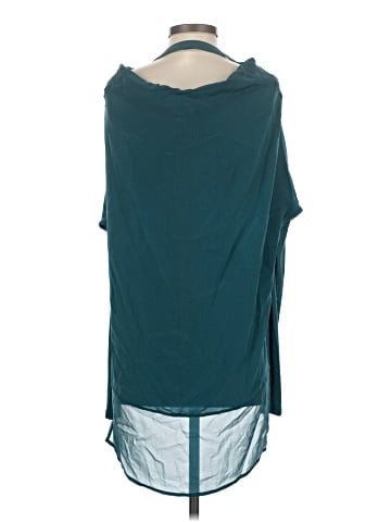 Gold Hawk 3/4 Sleeve Silk Top (view 2)