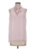 Pleione 100% Polyester Pink Sleeveless Blouse Size XS - photo 1