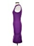 Express Solid Purple Cocktail Dress Size S - photo 5