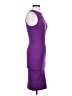 Express Solid Purple Cocktail Dress Size S - photo 4