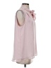 Pleione 100% Polyester Pink Sleeveless Blouse Size XS - photo 4