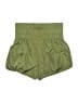 FP Movement Solid Green Athletic Shorts Size S - photo 2